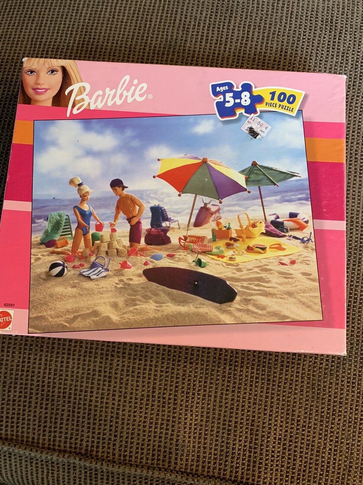 Barbie  Beach Jigsaw Puzzle 100 Pieces 42591 Complete