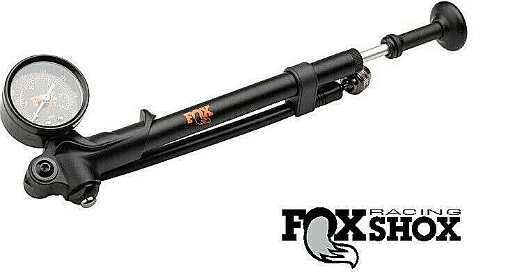 Fox Shock Pump Inflator Fork And Rear Shox 350psi Gauge & Swivel Hose 027-00-017