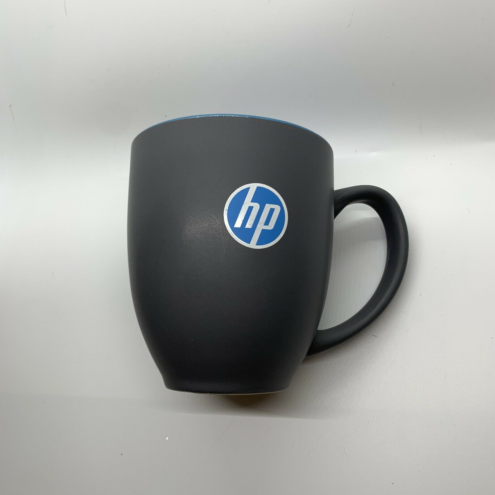 Hewlett Packard Hp Logo Gray & Blue Bistro Coffee Mug Cup