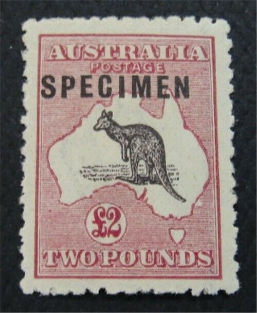Nystamps Australia Stamp # 59 Mogh "specimen" Normal O1x1654