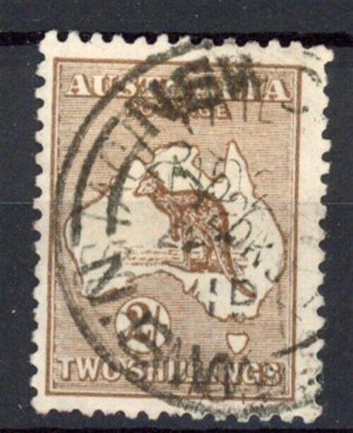 [57.818] Australia 1915-20 Kangaroos Good Used Vf Stamp (cr. A Wtmk)