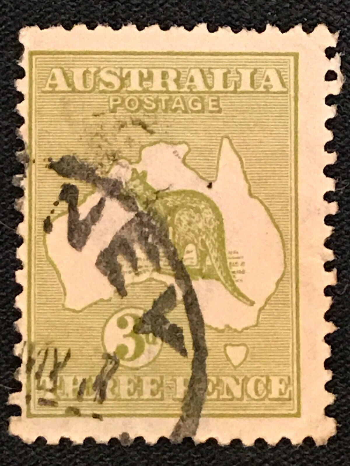 Australia Sc #47b Used 1915
