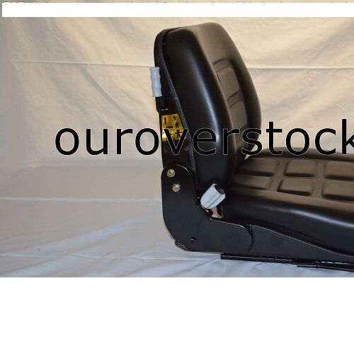 New Universal Vinyl Forklift Suspension Seat Fits Clark Cat Hyster Yale Toyota