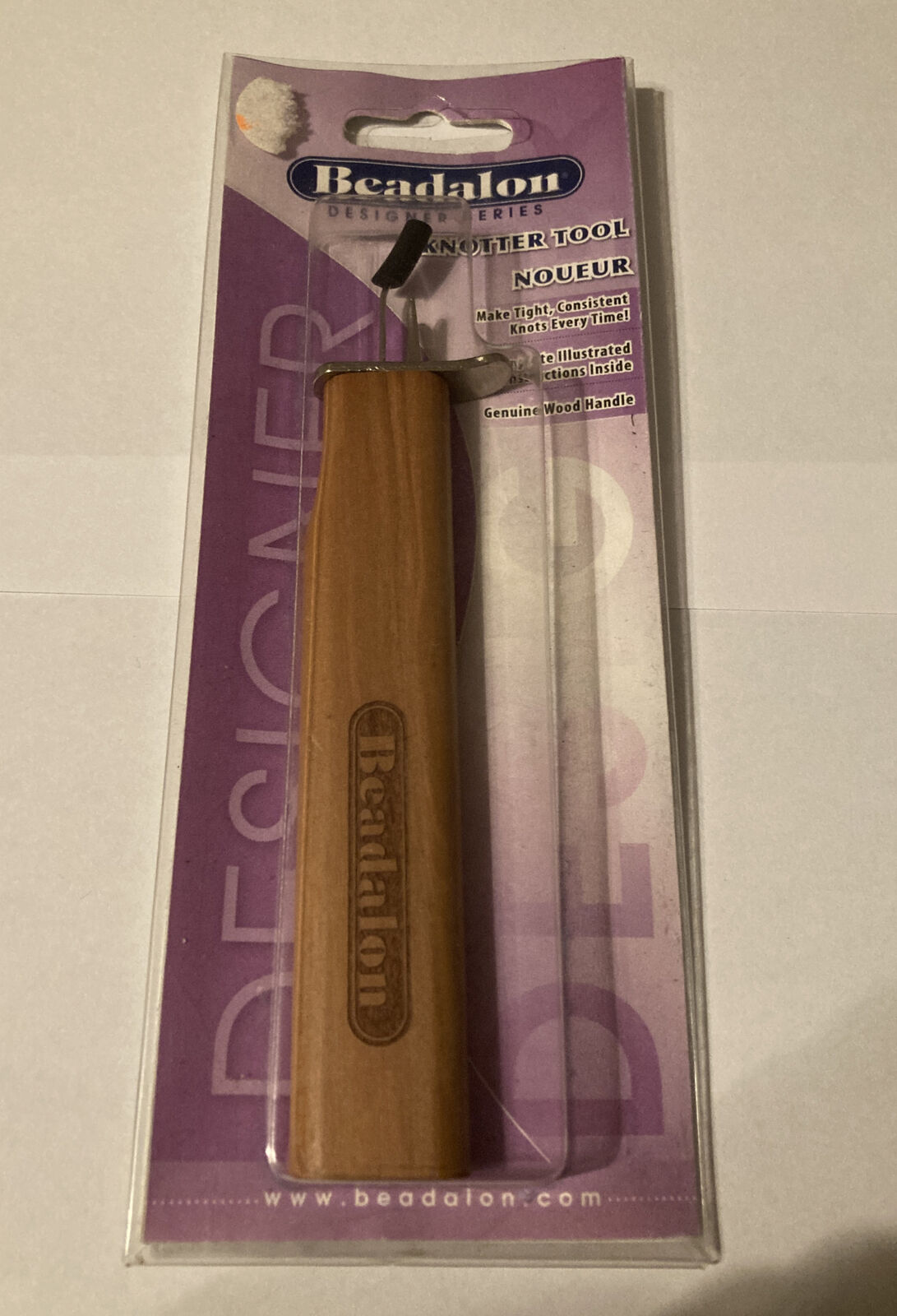 Brand New Beadalon Knotter Tool Noueur Make Tight Consistent Knot Every Time!