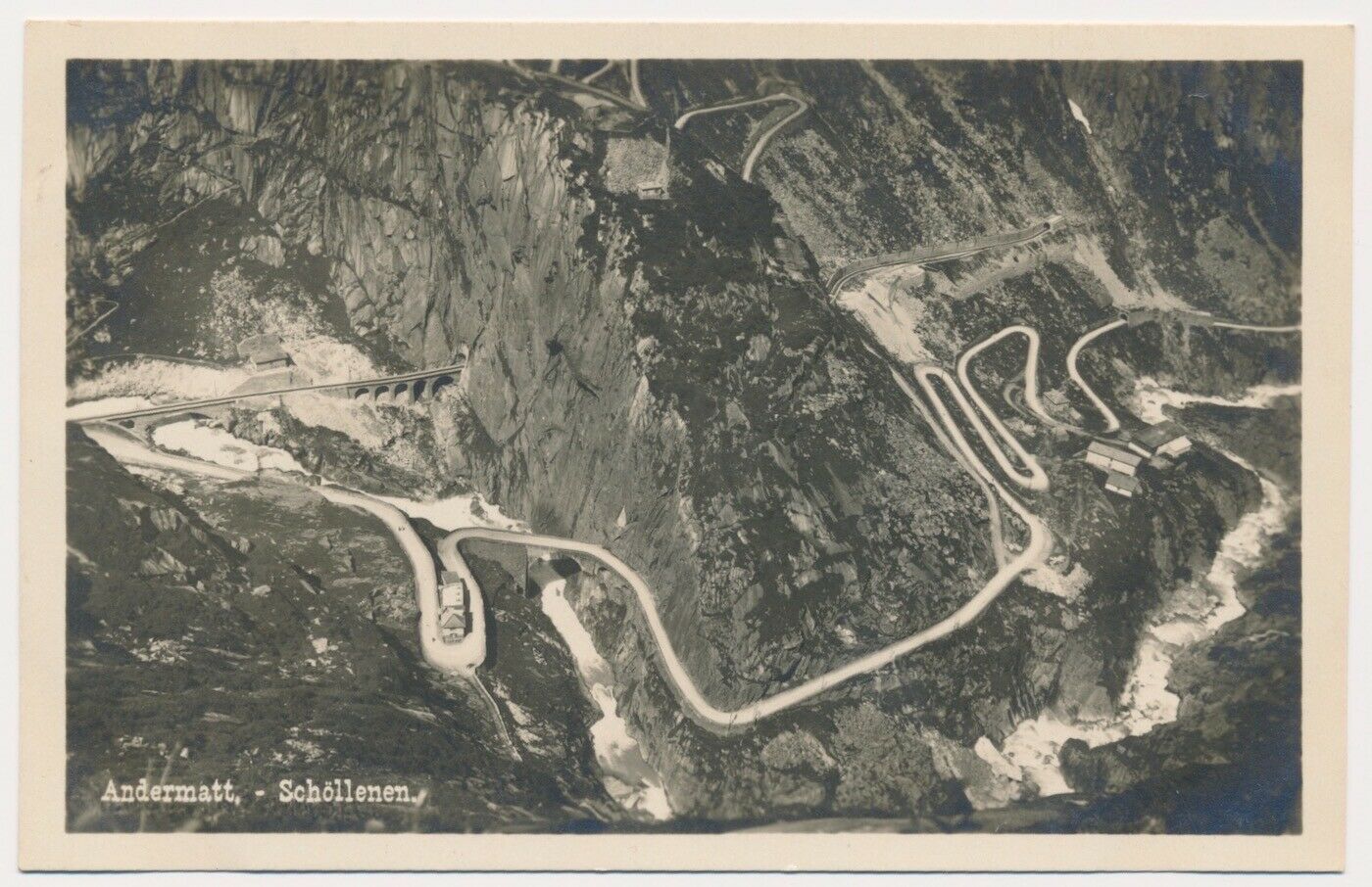 Switzerland (andermatt) Postcard Andermatt - Schollenen 1920s