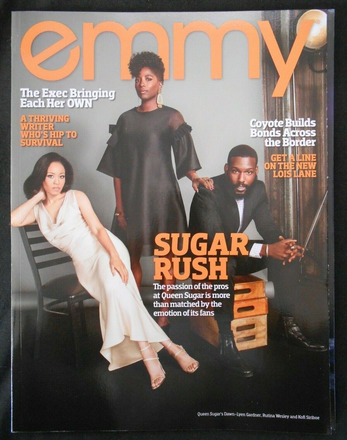 Emmy Magazine Queen Sugar Dawn-lyen Gardner Rutina Wesley Kofi Sirboe