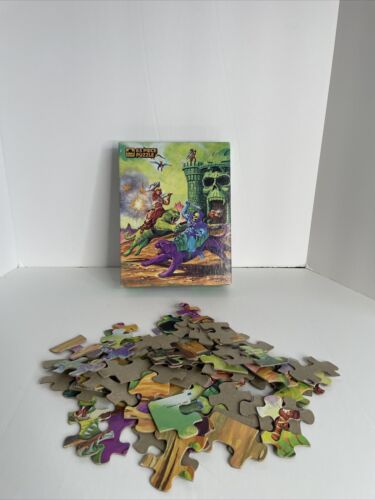Masters Of The Universe 1983 Jigsaw Puzzle - Golden - 63 Pieces