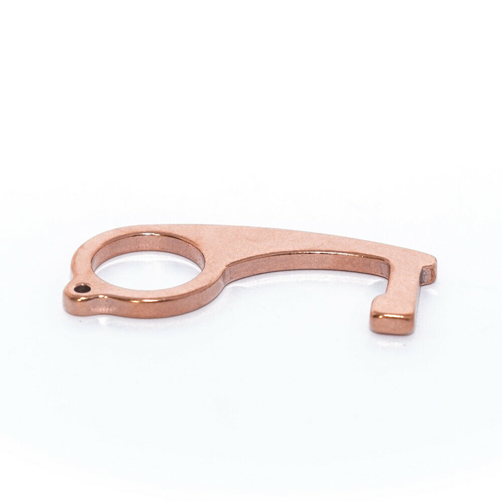 Brio Key / Portable Hygienic Hand Tool Door Opener Antimicrobial Copper Edc Key