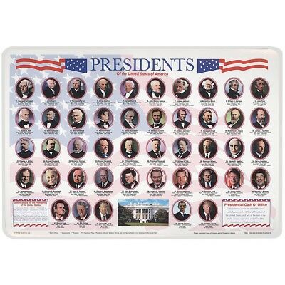 Painless Learning Placemat: Presidents Of The United States
