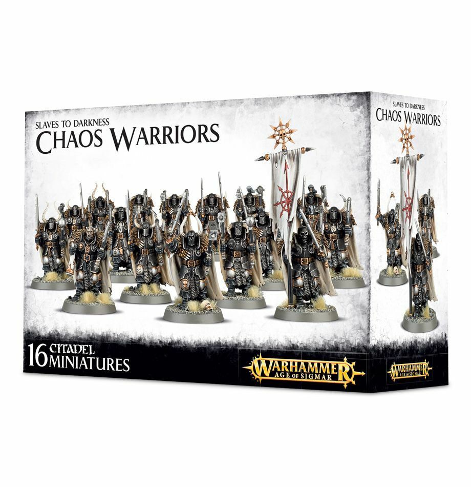 Chaos Warriors Regiment Warhammer Age Of Sigmar Nib Flipside