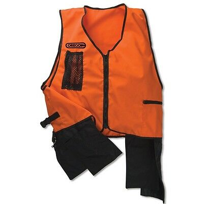 Open Box Oem Oregon Forestry High Visibility Safety Tool Vest For Chainsaw Work