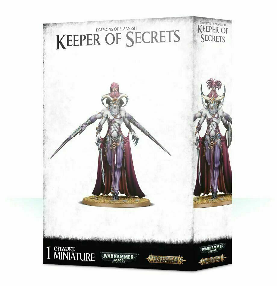 Keeper Of Secrets Daemons Of Slaanesh Chaos Warhammer Age Sigmar 40k