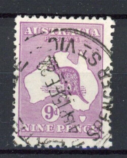 [57.821] Australia 1915-20 Kangaroos Good Used Vf Stamp (cr. A Wtmk)
