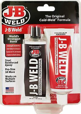 New J B Weld 8281 Industrial Professional Large 10oz Cold Weld Adhesive Usa